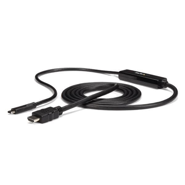 StarTech 3ft USB-C to HDMI Cable, 4K 30Hz, DP Alt Mode, Thunderbolt 3