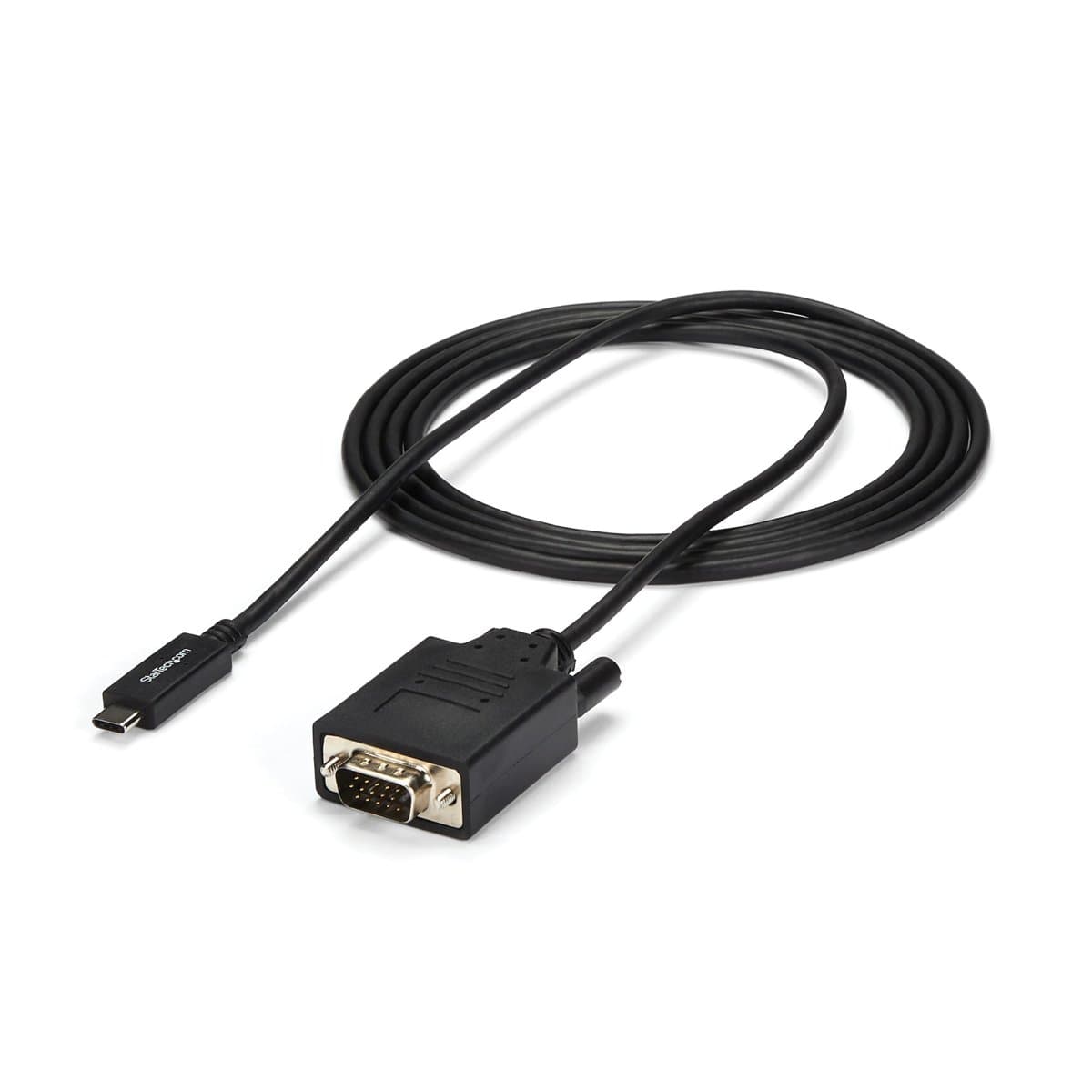 StarTech USB-C to VGA Cable, 1920×1200, 2m, Thunderbolt 3