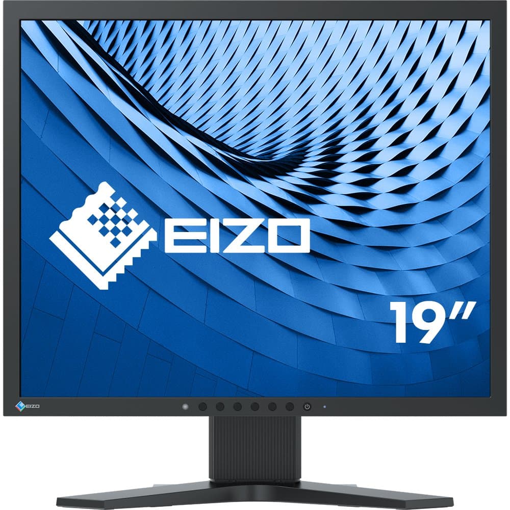 Eizo FlexScan S1934H-BK 19" LCD Monitor, 1280 × 1024 SXGA, 14ms, 1000:1 Contrast