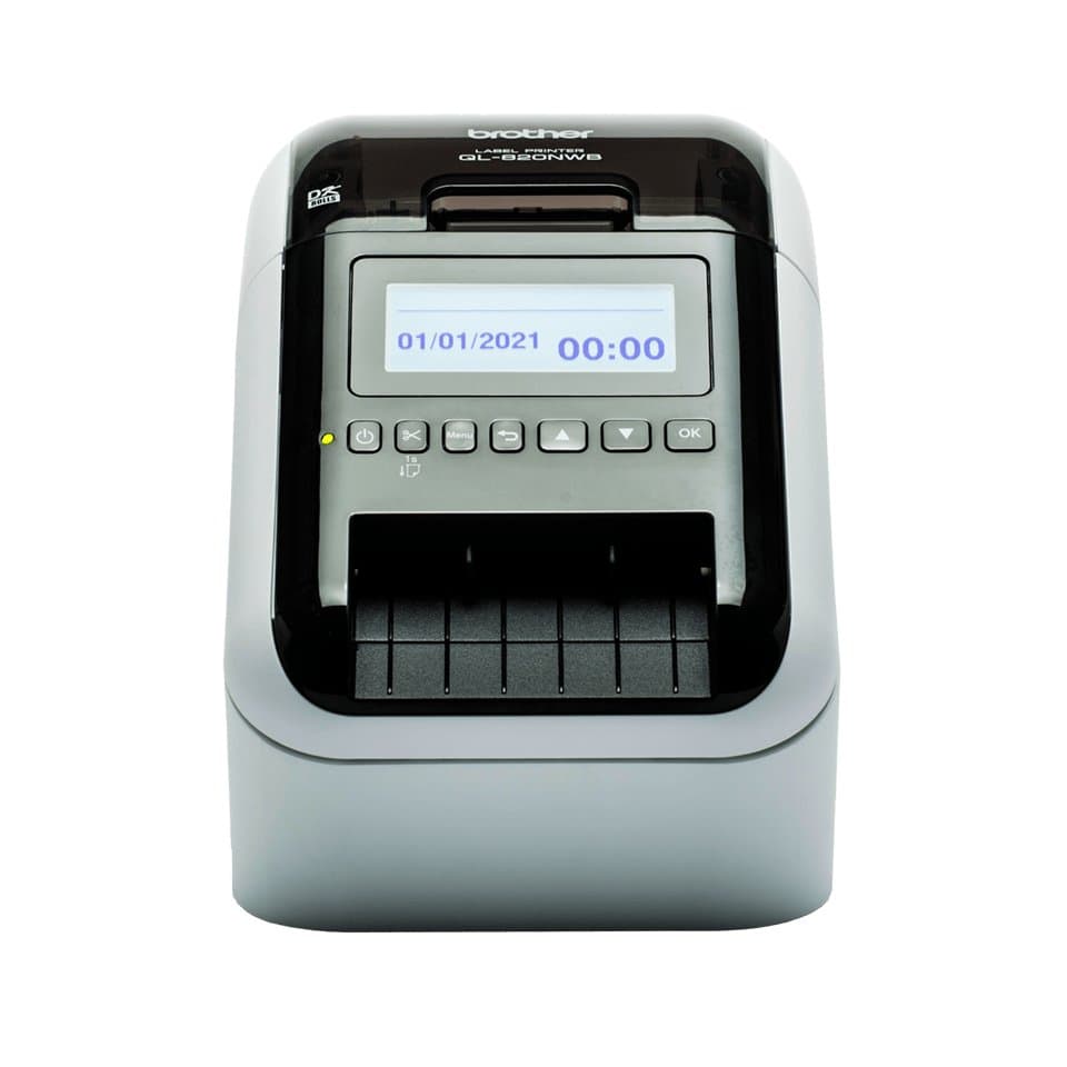 Brother QL-820NWB Label Printer, 300 x 600 DPI, 176 mm/sec, Wireless