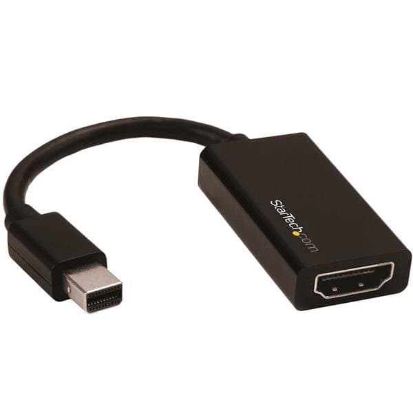 StarTech Mini DisplayPort to HDMI Adapter, Active mDP 1.4 to HDMI 2.0, 4K 60 Hz, HDR
