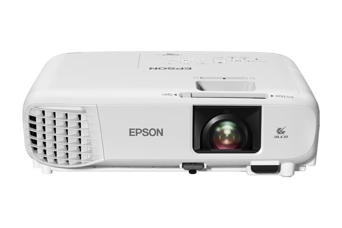 Epson PowerLite 118, 3800 ANSI Lumens, XGA, 3-Chip DLP, 16000:1 Contrast