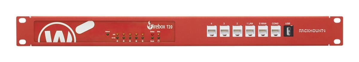 Rackmount.IT Rackmount Watchguard T20t25t40t Fits Watchguard Firebox T20 / T40