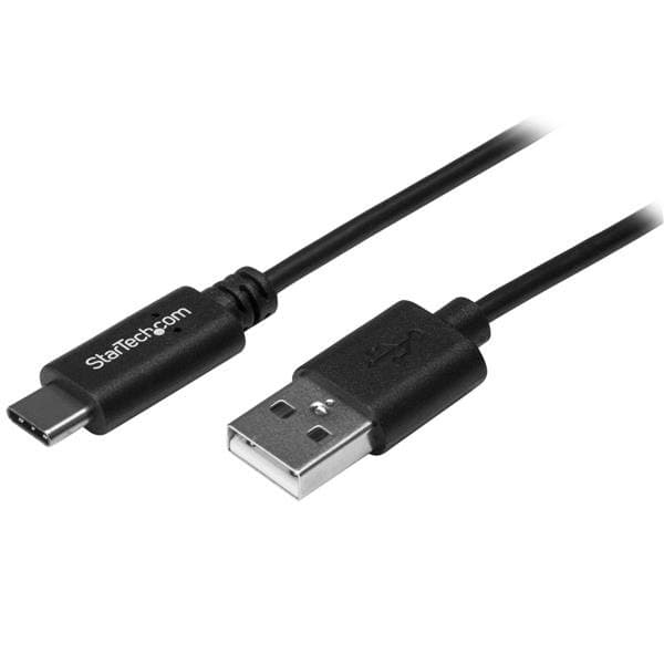 StarTech 6ft USB-A to USB-C Cable, USB 2.0, USB-IF Certified, Charge & Sync