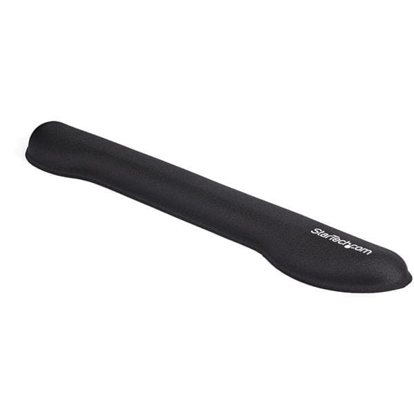 StarTech Foam Keyboard Wrist Rest, Ergonomic Padded, Non-Slip, Black