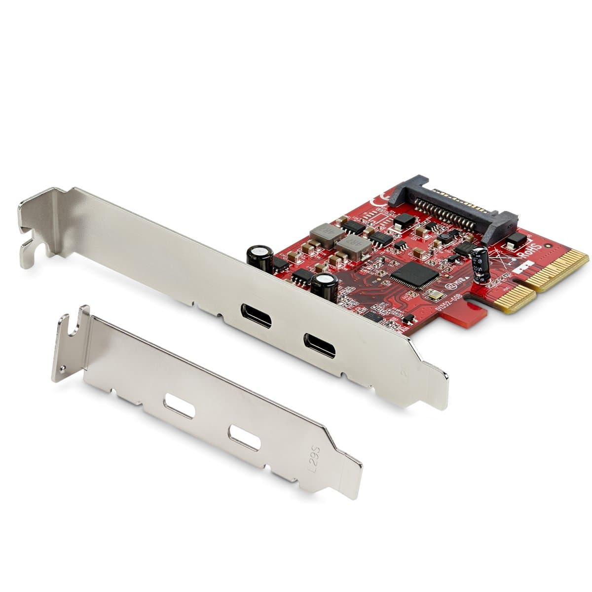 StarTech USB 3.2 Gen 2 PCIe Card, 2 Ports USB-C, PCIe 3.0, 10 Gbps