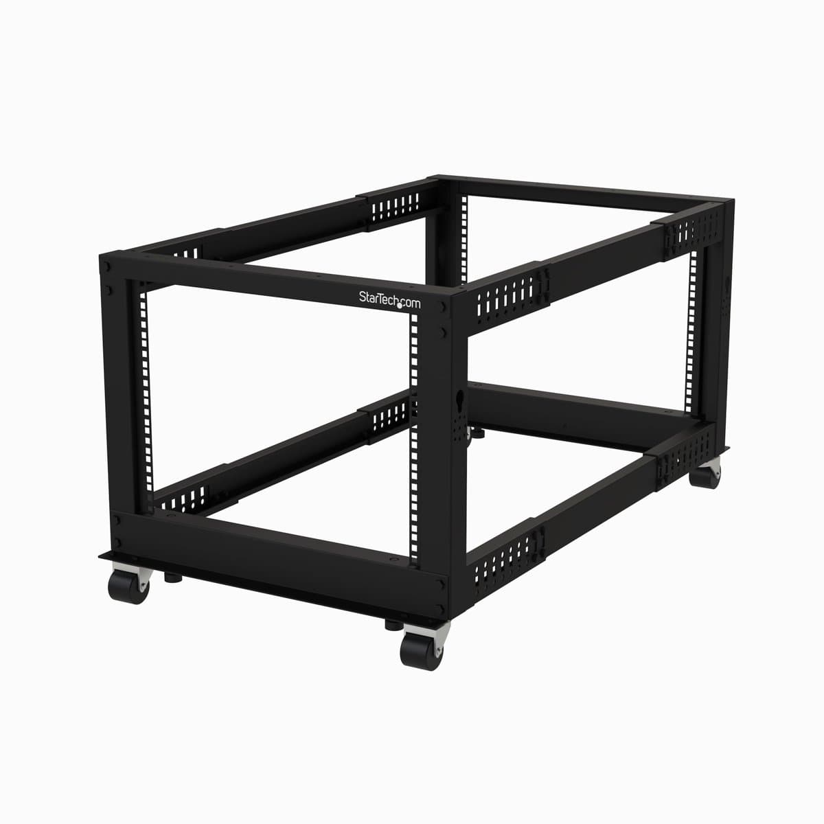 StarTech 8U Open Frame Server Rack, 4-Post, 22–40", 544 kg