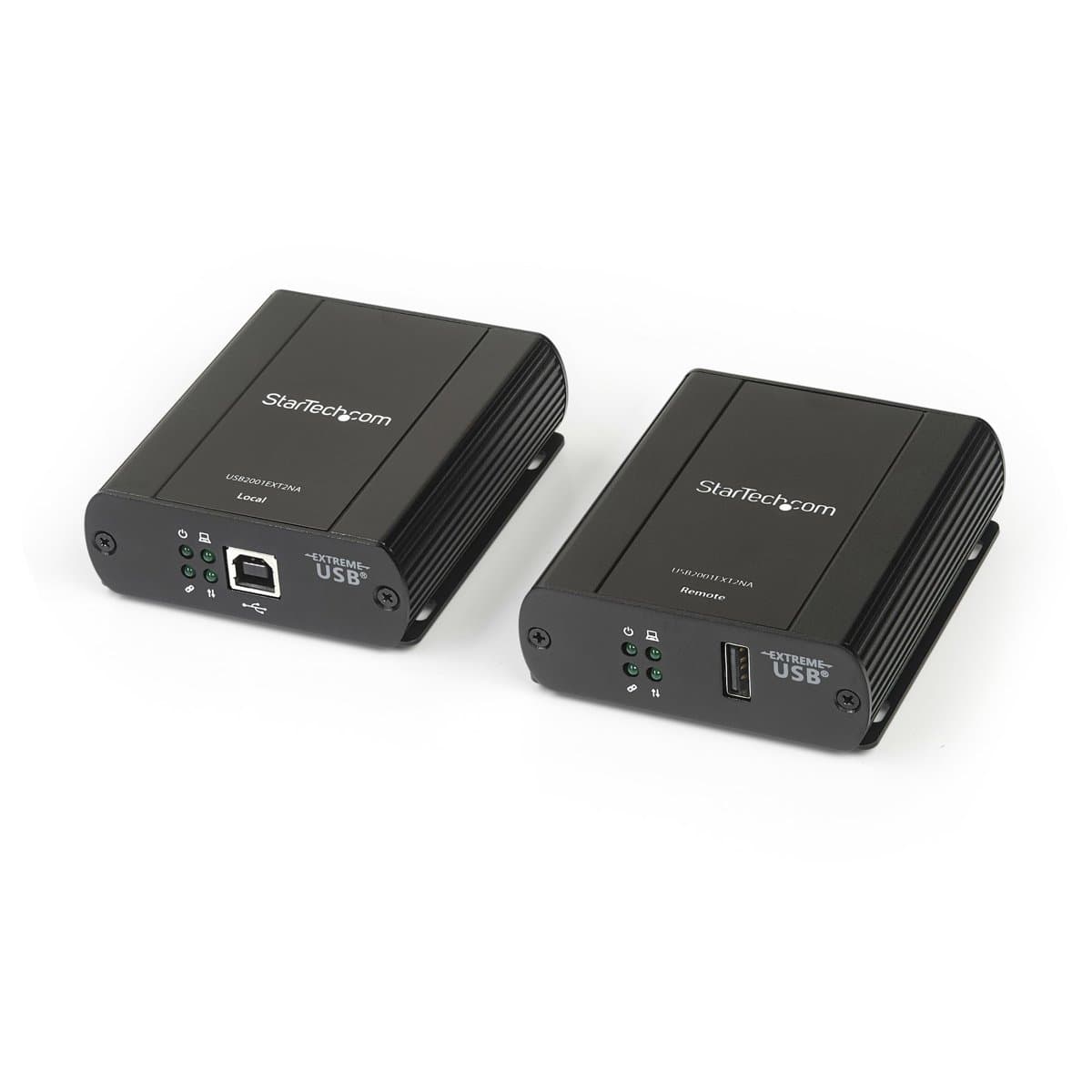 StarTech USB 2.0 Extender, Cat5/6 Ethernet RJ45, 100m Range, 480Mbps, Industrial