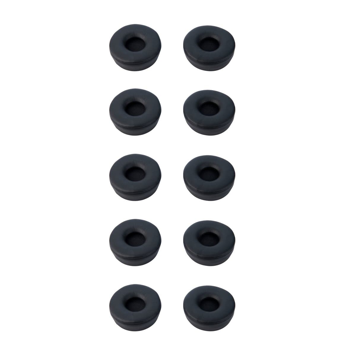 Jabra Engage Ear Cushions, 5 Pairs, Stereo, Black Leatherette