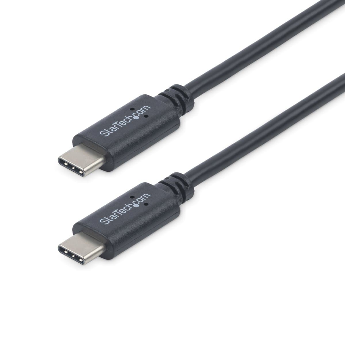 StarTech 6ft USB-C Cable, Male-to-Male, USB 2.0, USB-IF Certified