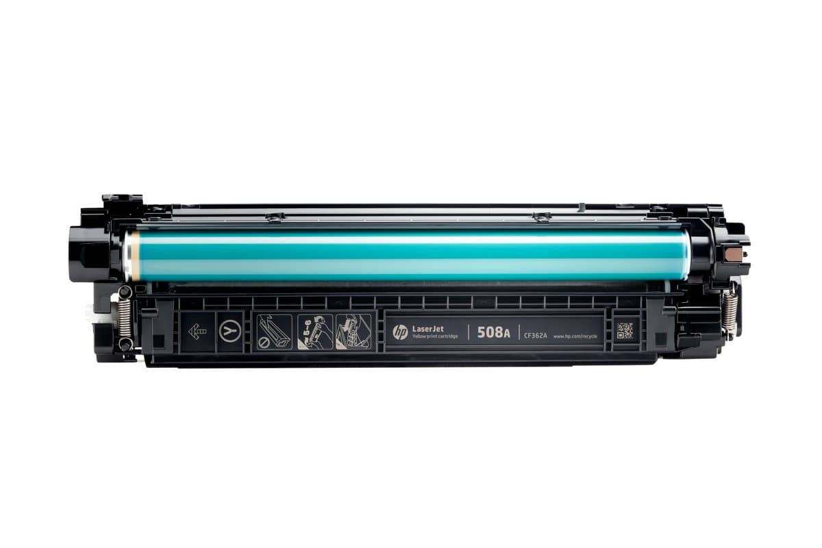 HP 508A Yellow Original LaserJet Toner Cartridge, 5000 Pages