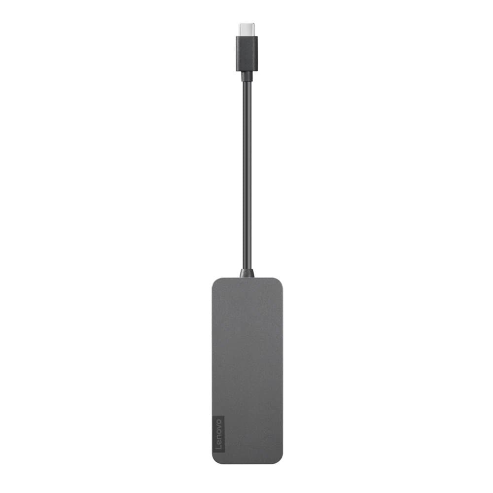 Lenovo USB-C to 4 USB-A Hub, USB 3.2 Gen 2 Host, 20 Gbps, Windows 10, ChromeOS