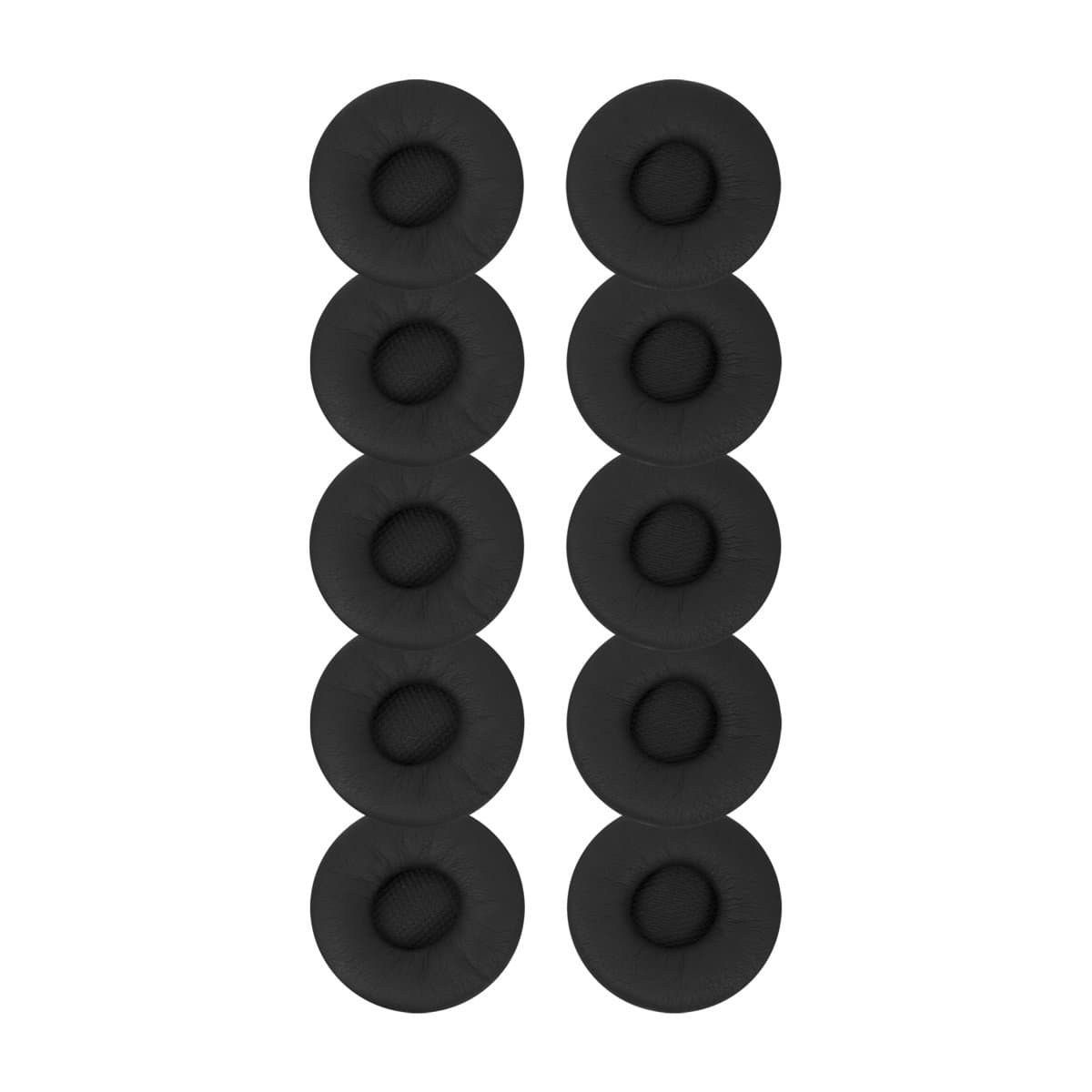 Jabra Pro 9400 Large Leather Ear Cushions, 3-5 dB Isolation, Black, Comfort-enhanced