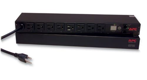 APC NetShelter Switched Rack PDU, 1U, 15A 120V, 1.4kW, 8 Outlets