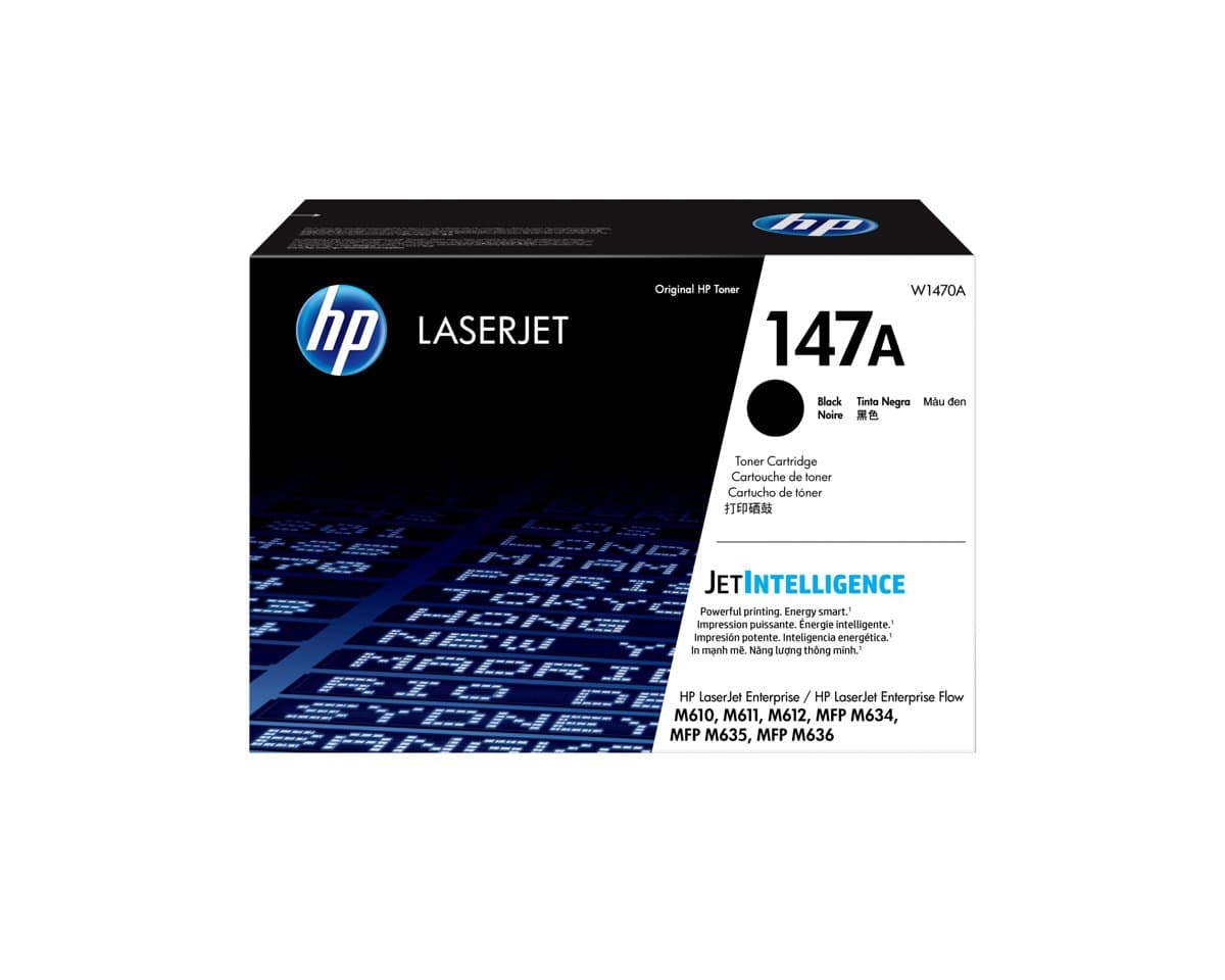 HP LaserJet 147A Black Original Toner Cartridge, 10500-Page Yield