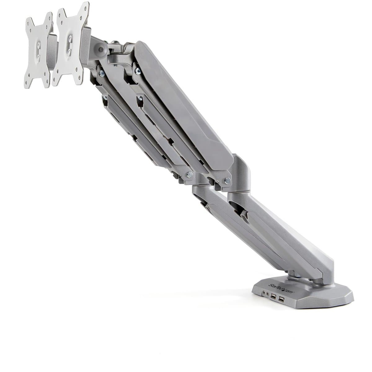 StarTech Dual Monitor Arm, VESA Mount, Up to 32", 2x USB, Height Adjustable