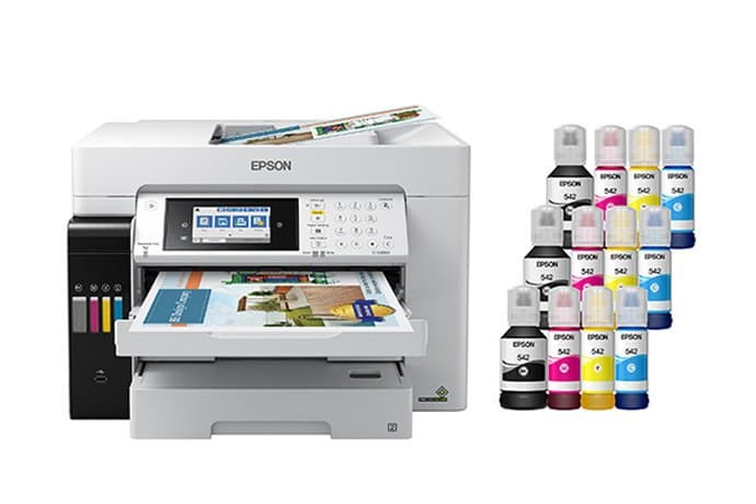 Epson WorkForce ST-C8000 Supertank A3+ Color Multifunction Printer, 4800 × 1200 DPI, 25 ppm