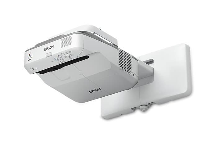 Epson PowerLite 685W, 3LCD, 3500 ANSI Lumens, WXGA, Short-Throw