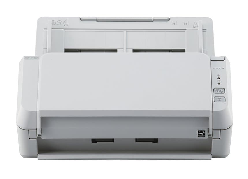 Ricoh SP-1130N Document Scanner, 600 DPI, A4 ADF, Duplex, USB 3.2 Gen 1
