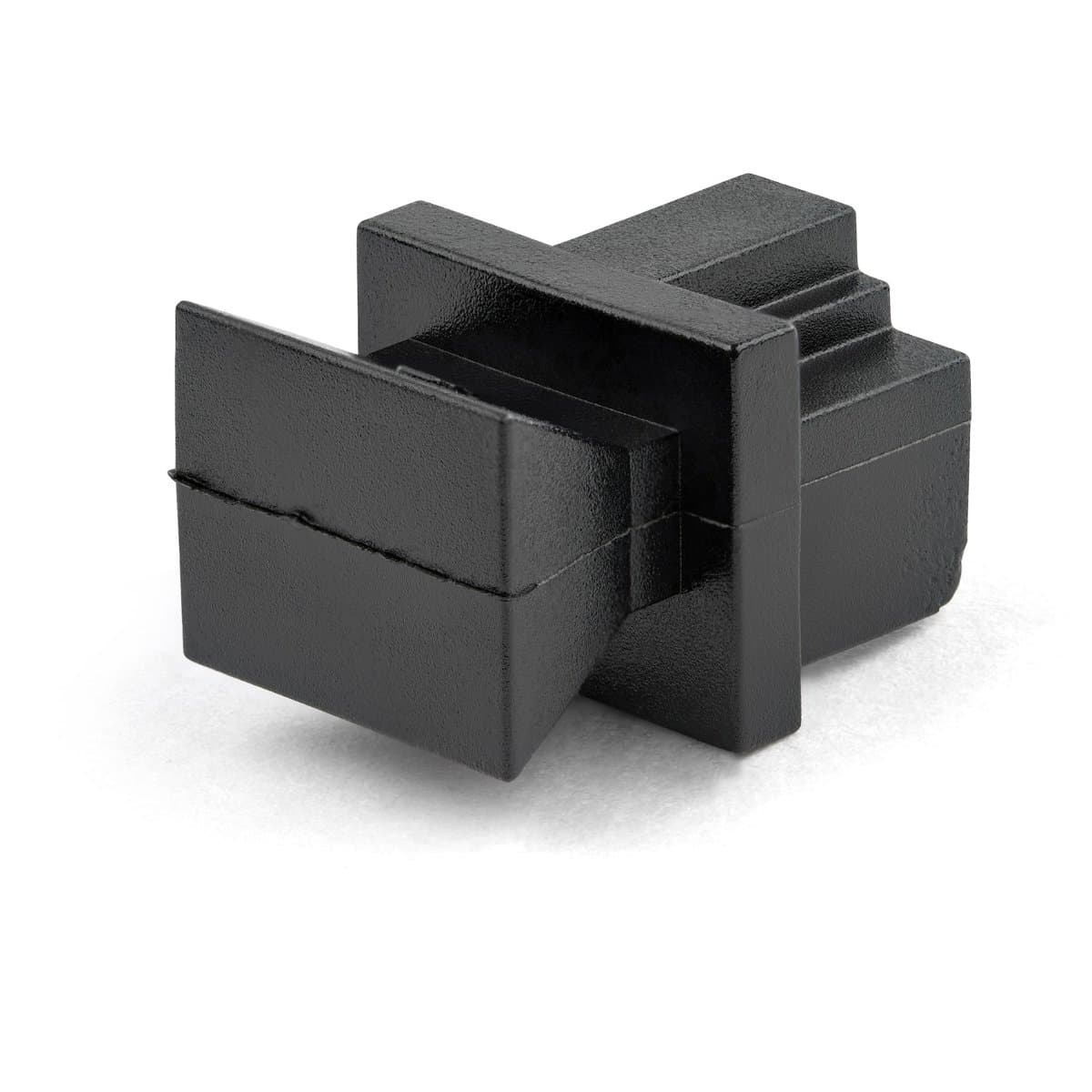 StarTech RJ45 Dust Covers, 100 Pack, Snap-in RJ-45 Port Protectors, Black