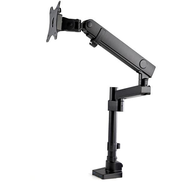 StarTech Monitor Desk Mount Arm, 34in Max, VESA Mount, 8kg Capacity, USB 3.0