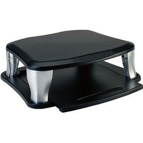 Targus Universal Monitor Stand, Desktop Riser, 80 lb Capacity, Two Heights