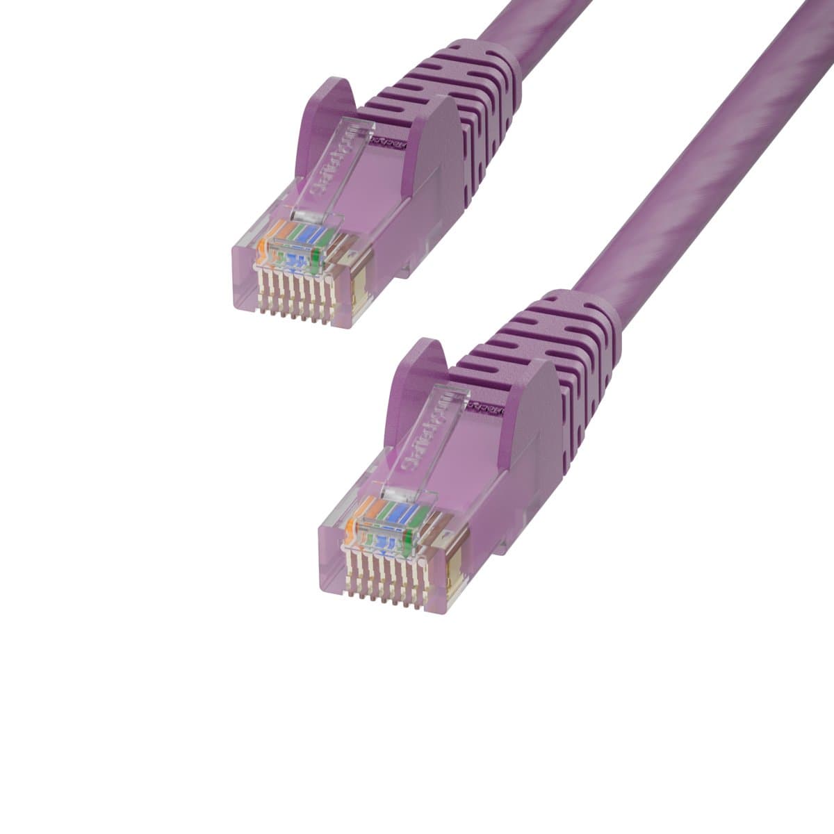 StarTech.com 7ft CAT6 Cable - Purple Snagless RJ45 UTP Patch Cable Cord