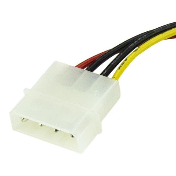 StarTech LP4 to SATA Power Adapter, 6 in, Molex to SATA