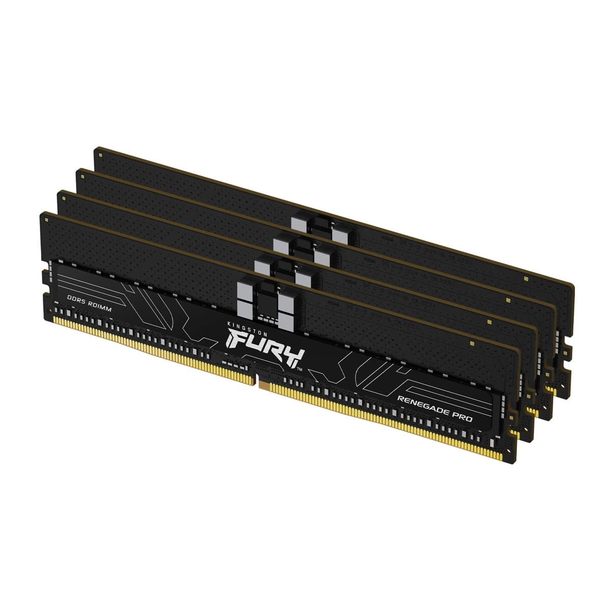 Kingston FURY Renegade Pro DDR5, 128GB ECC (4×32GB), 7600MT/s, CL40
