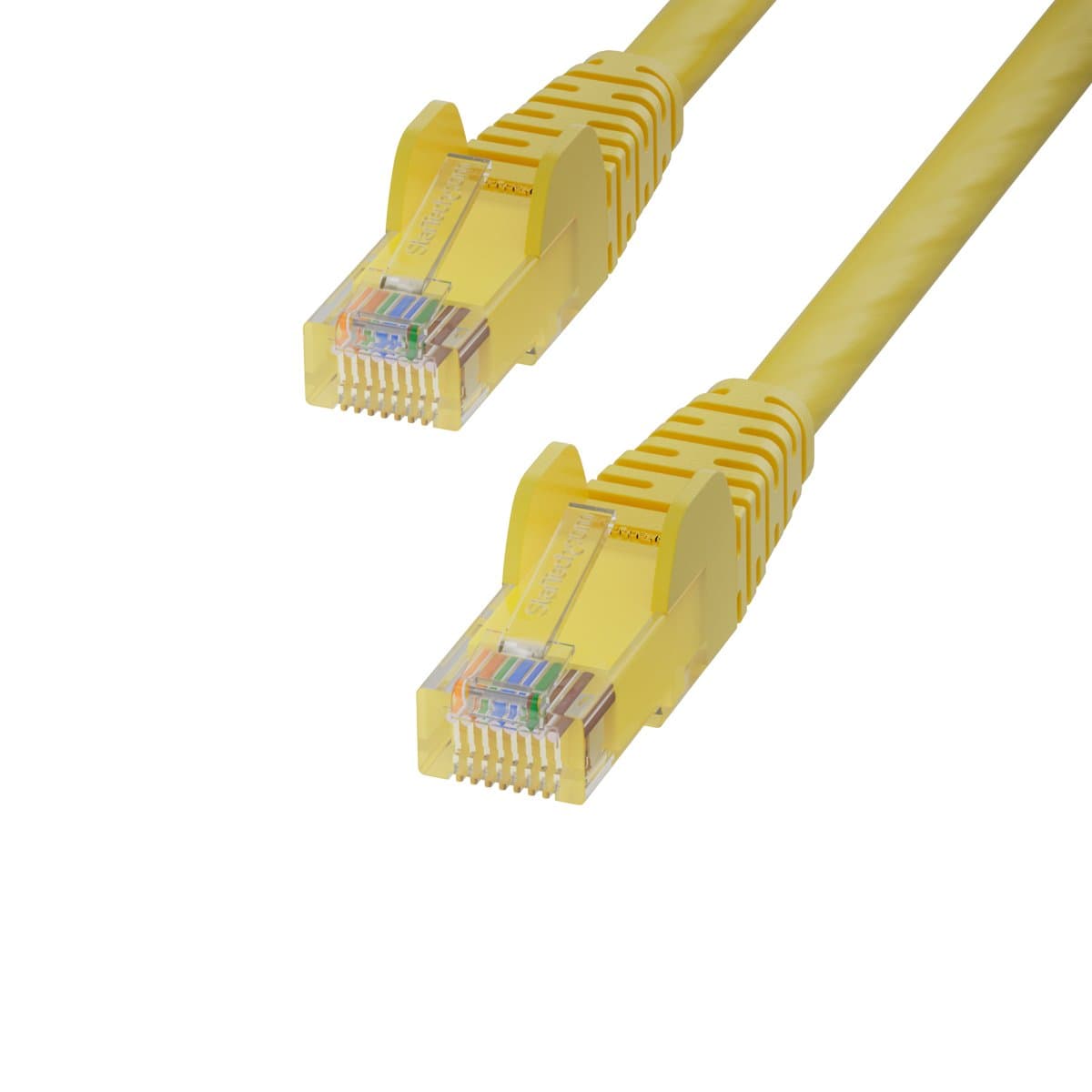 StarTech.com 25ft CAT6 Cable - Yellow Snagless RJ45 UTP Patch Cable Cord