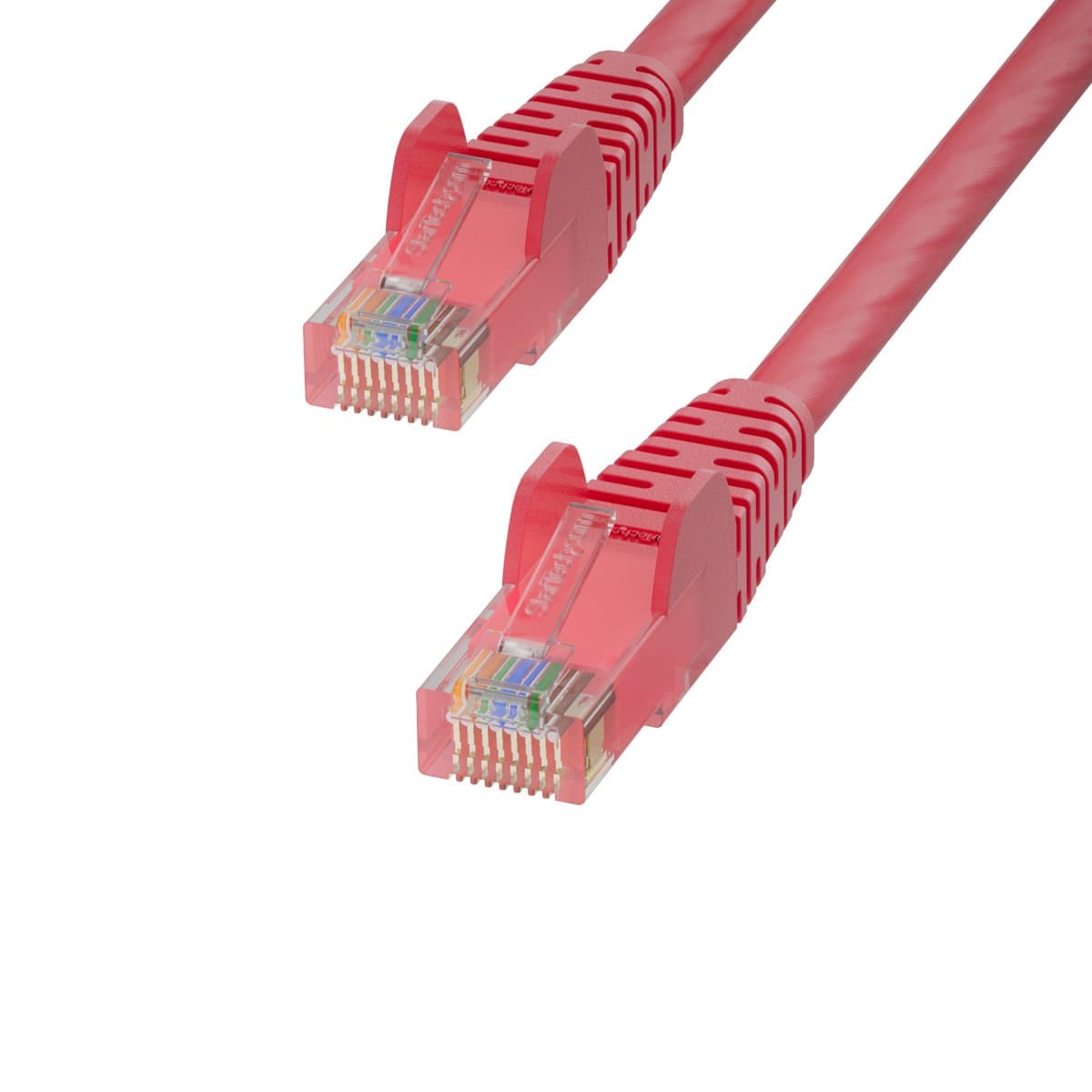 StarTech.com 7ft CAT6 Cable - Red Snagless RJ45 UTP Patch Cable Cord