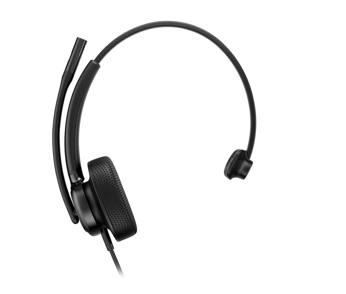 HP Poly Mission 415 Monaural Wired Headset, USB, 99g, Black
