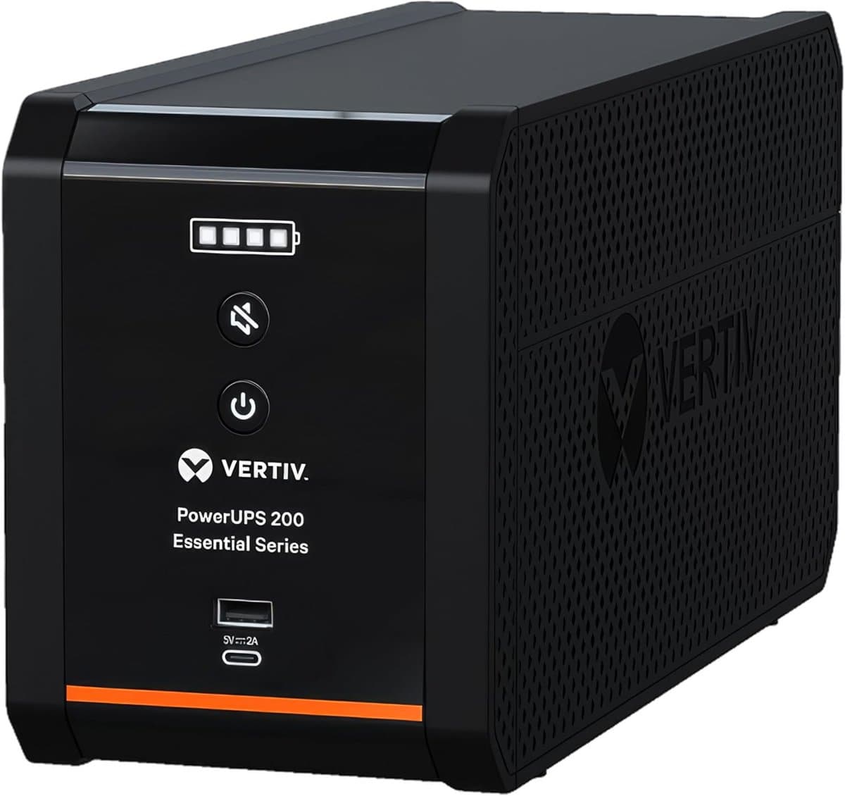Vertiv PowerUPS 200, 800VA/450W UPS, 120V, Line-Interactive