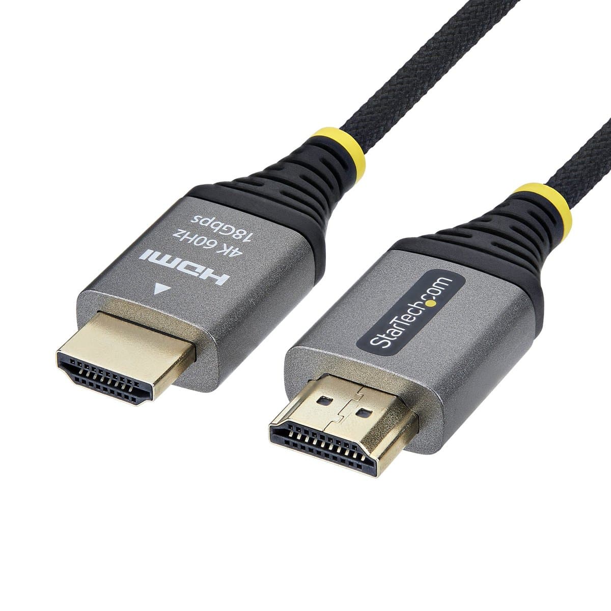 StarTech.com 10ft HDMI 2.0 Cable 4K 60Hz Premium Certified High Speed HDMI