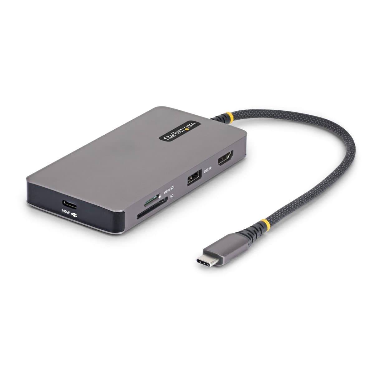 StarTech.com USB-C Multiport Hub - 4K 60Hz HDMI 140W Pd Gbe