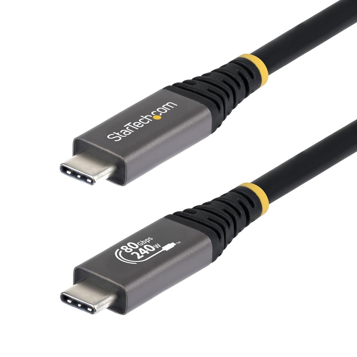 StarTech USB4 Cable, 1.5 ft, 80 Gbps, 240W PD, 8K 120Hz