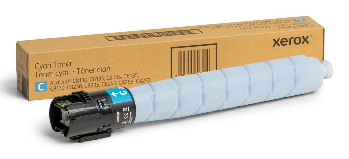 Xerox 006R01747 Cyan Toner, 21000 Pages, AltaLink C8230/C8235/C8245/C8255/C8270