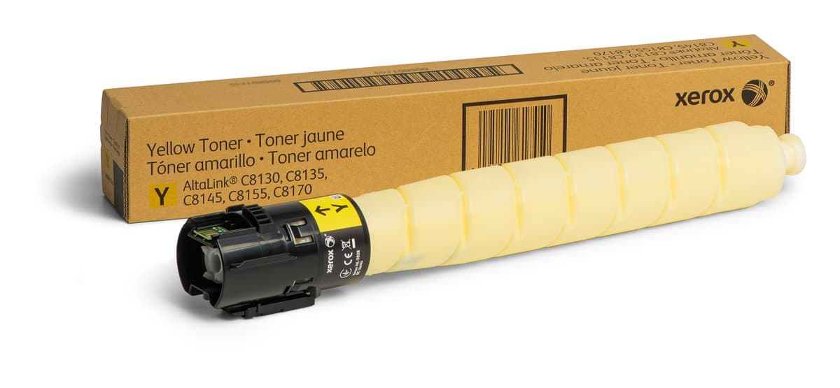 Xerox AltaLink C8230–C8270 Yellow Toner Cartridge, 21000 Pages