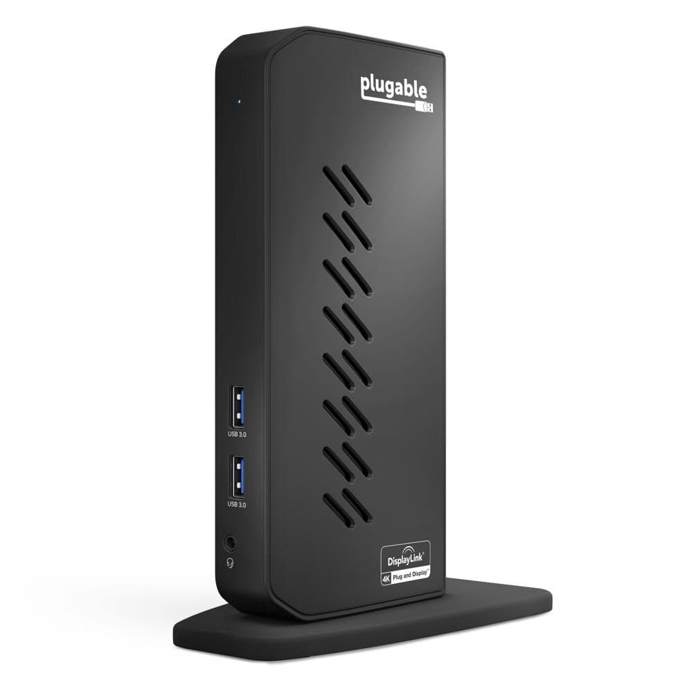 Plugable UD-6950Z Dual 4K USB-C Dock, 5 Gbps, 40W Power, Gigabit Ethernet