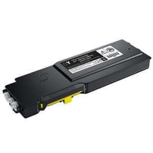 Dell 47J73 Genuine Yellow Toner Cartridge, 3000-Page Yield, OEM