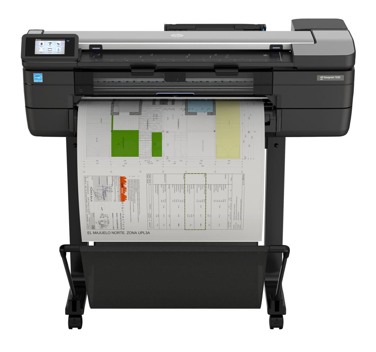 HP Designjet T830 24-in Multifunction Printer, Inkjet, 2400 x 1200 DPI