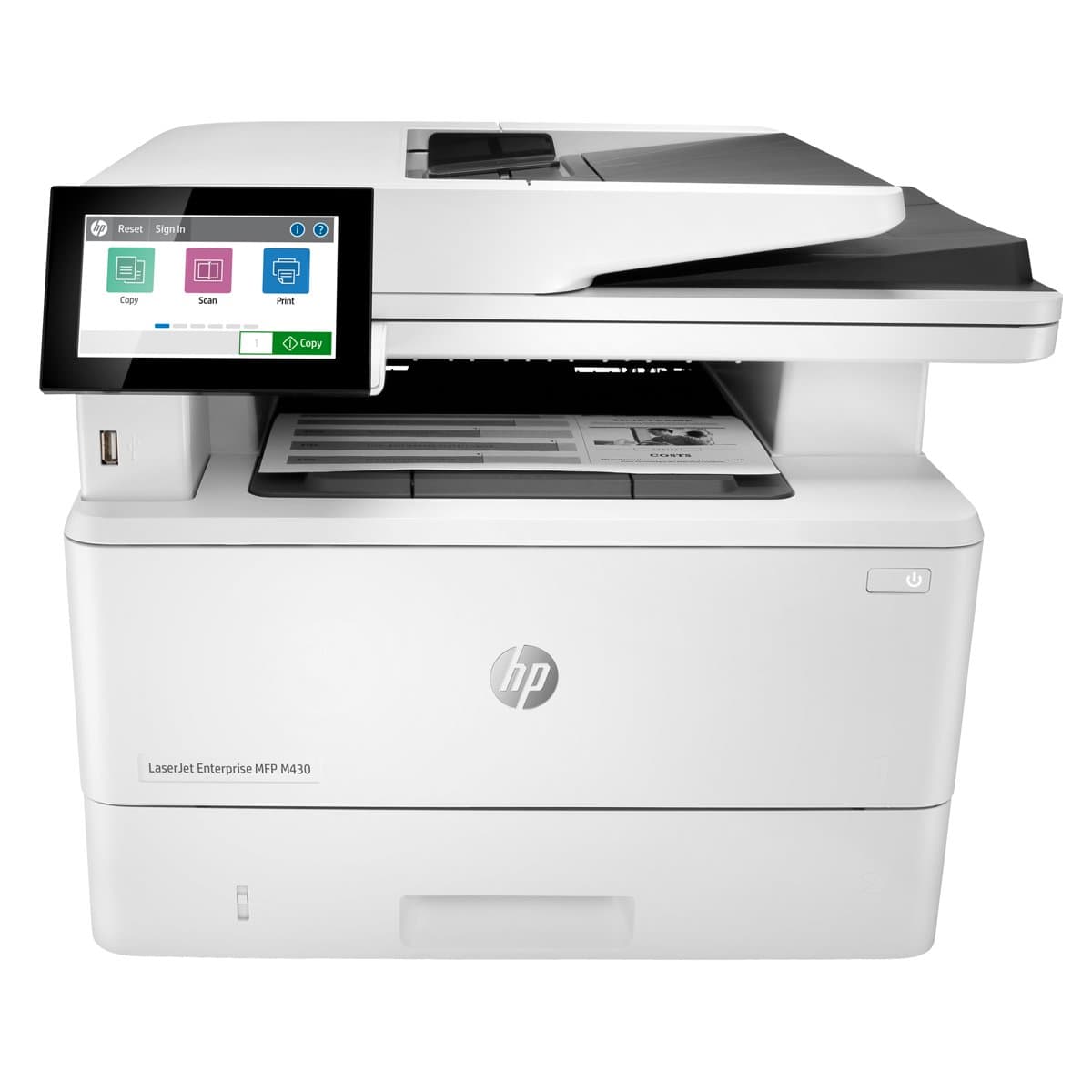 HP LaserJet Enterprise M430f, Multifunction Laser Printer, 1200×1200 DPI, A4