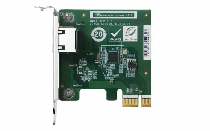 SINGLE PORT 2.5GBE 4SPEED NTWK CARD PCIE SUPPORTED NASW10/WIN SVR