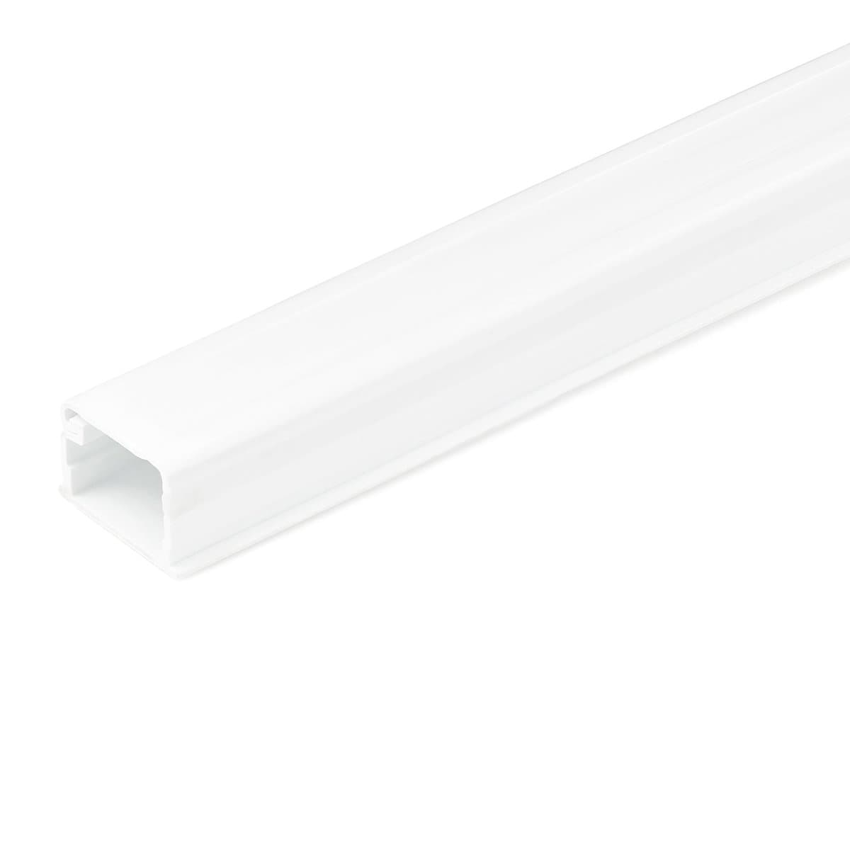 StarTech Solid Cable Management Raceway, 6 ft, 3/4" W × 1/2" H, PVC