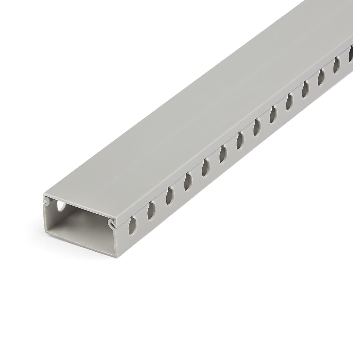 StarTech Open Slot Raceway, Cable Management, 2" x 1", 6.5 ft, 25 Cables
