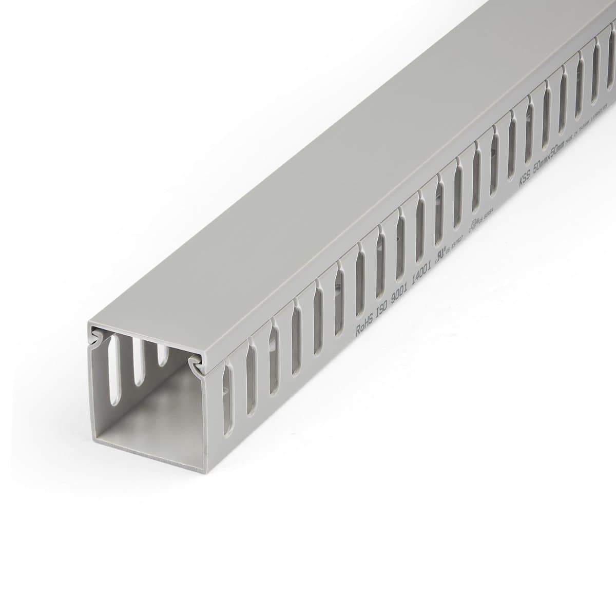 StarTech Open Slot Cable Raceway, 2×2 in., 6.5 ft., PVC