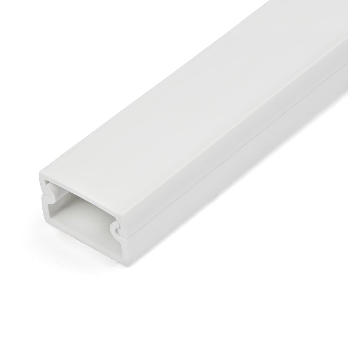 StarTech Solid Cable Management Raceway, 3 ft, 3/4" × 3/8", White PVC