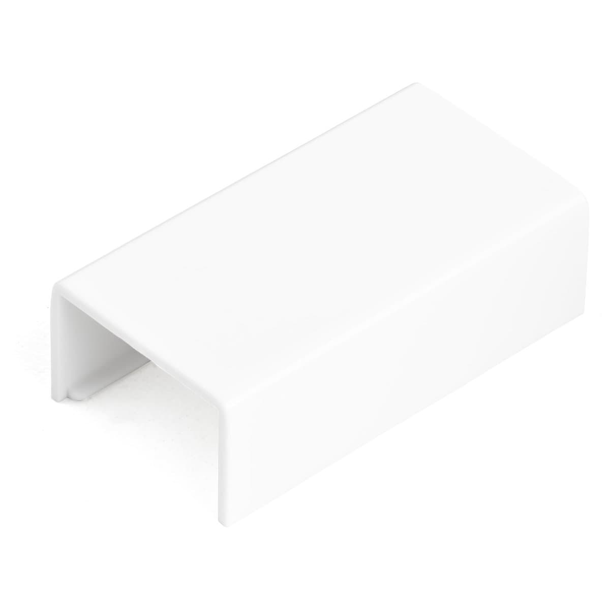 StarTech 20 Pack Cable Raceway Coupler, Wiring Duct, White, ABS, UL Rated