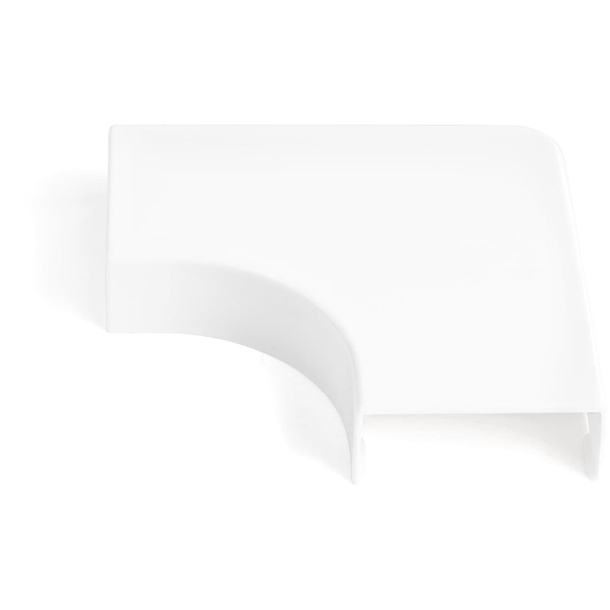 StarTech Cable Raceway L Connector 20-Pack, 90° Elbow, ABS, White