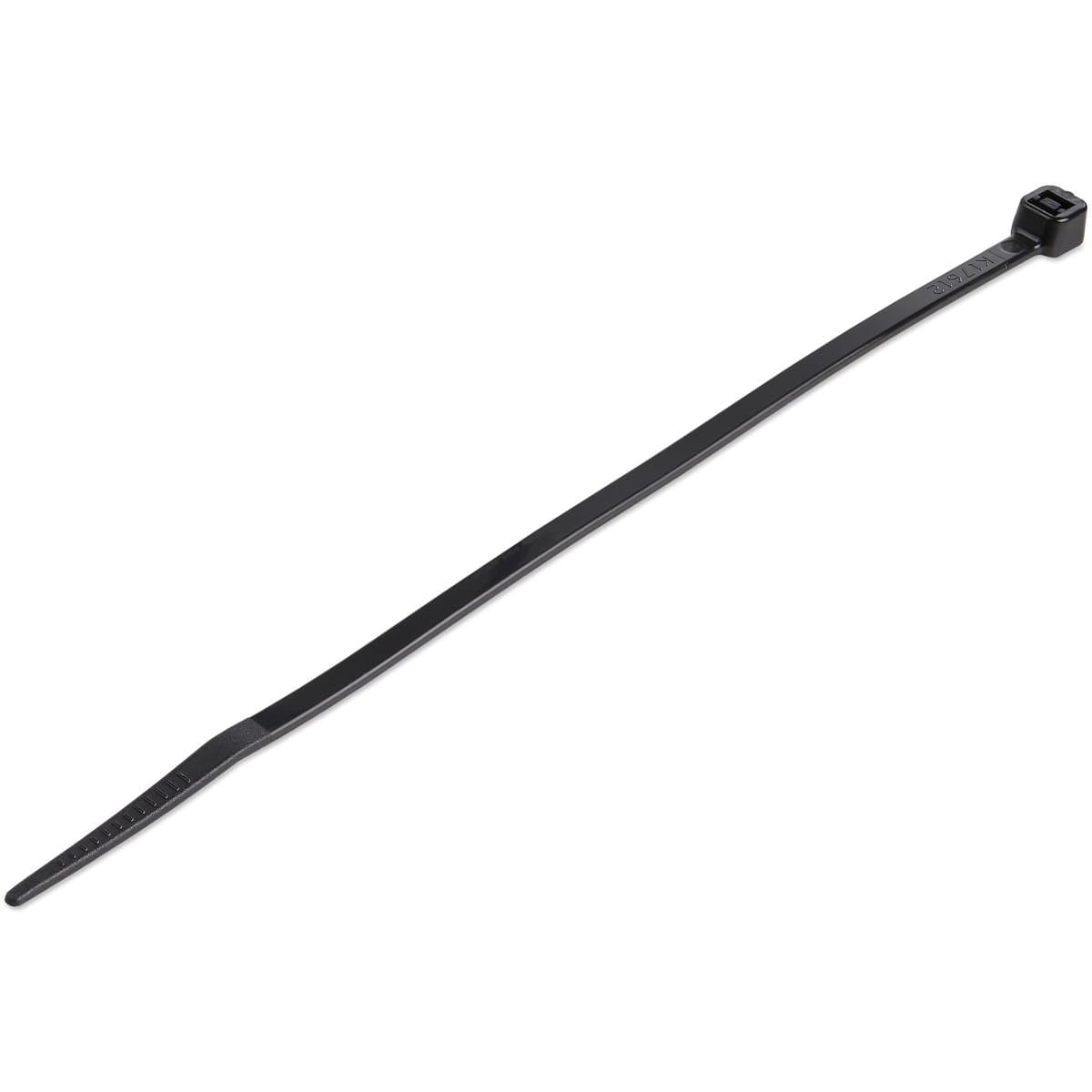 StarTech 1000-Pack 6" Cable Ties, Nylon, Black, 40lb Tensile